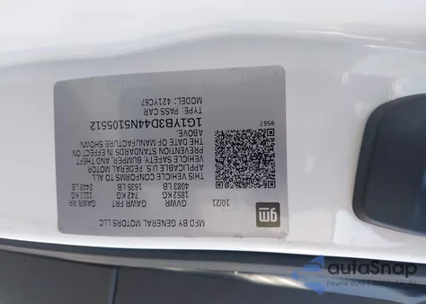 2022 Chevrolet Corvette Stingray Rwd 2Lt z USA, uszkodzony, nr VIN 1G1YB3D44N5105512